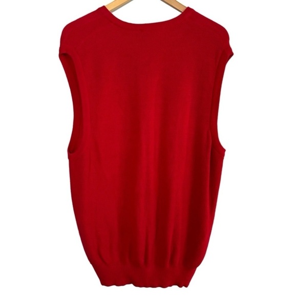 Polo Golf Ralph Lauren 90s Vintage V-Neck Knit Vest - Picture 2 of 7